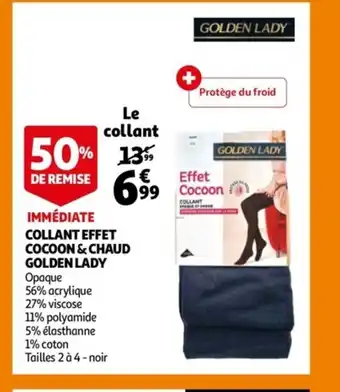 Collant effet Cocoon & Chaud Golden Lady