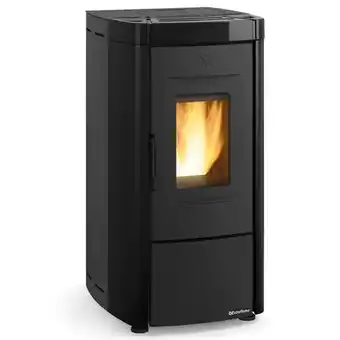 Poêle à granulés de bois 7kw noir - moiraevonoir