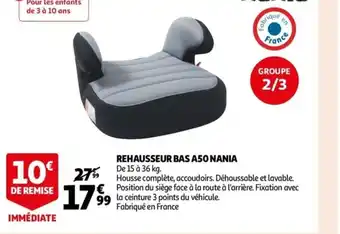 Auchan Rehausseur Bas A50 Nania offre