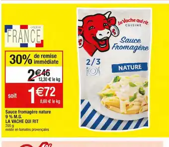 Migros Sauce fromagère nature 9% m.g. la vache qui rit offre