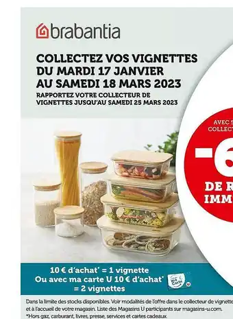 Super U Ma carte u offre
