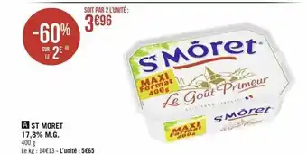 Casino Supermarchés St môret 17,8% m.g. offre