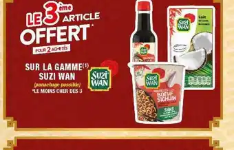 Migros La gamme suzi wan offre