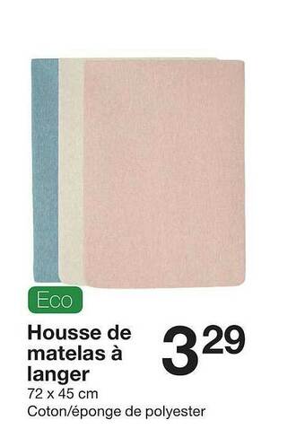 Zeeman Housse De Matelas à Langer offre