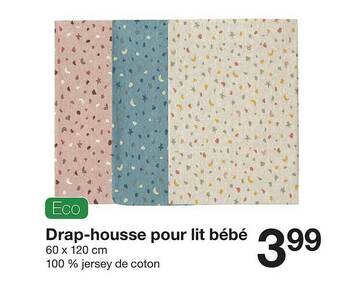 Zeeman Drap-housse Pour Lit Bébé offre