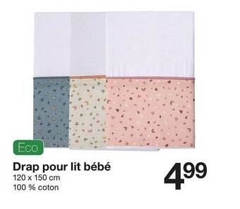 Zeeman Drap Pour Lit Bébé offre