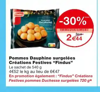 Monoprix Pommes Dauphine surgelées offre