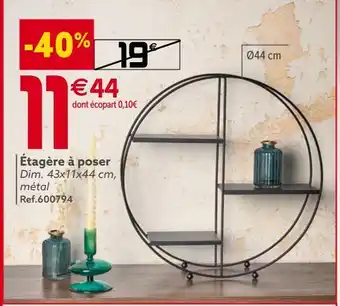 Gifi Étagère a poser offre