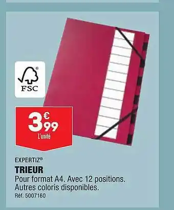 Trieur expertiz