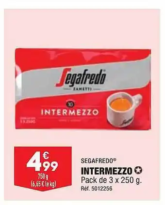 Intermezzo segafredo