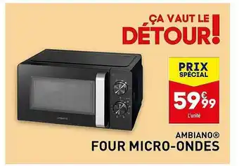 ALDI Four micro-ondes ambiano offre