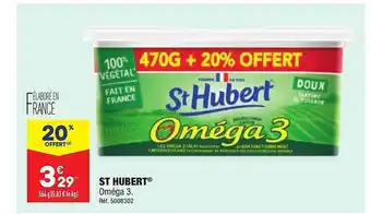 ALDI St hubert oméga 3 offre