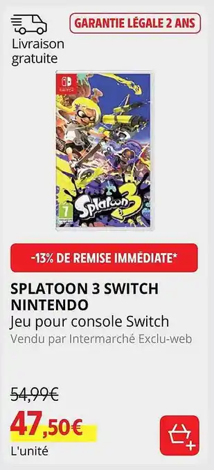 Splatoon 3 switch nintendo