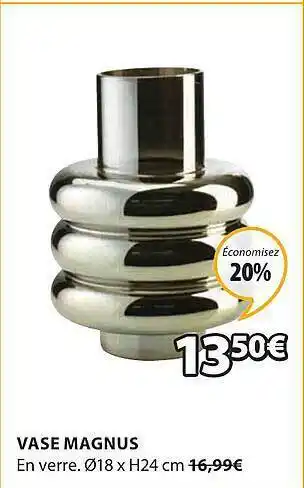 JYSK Vase magnus offre