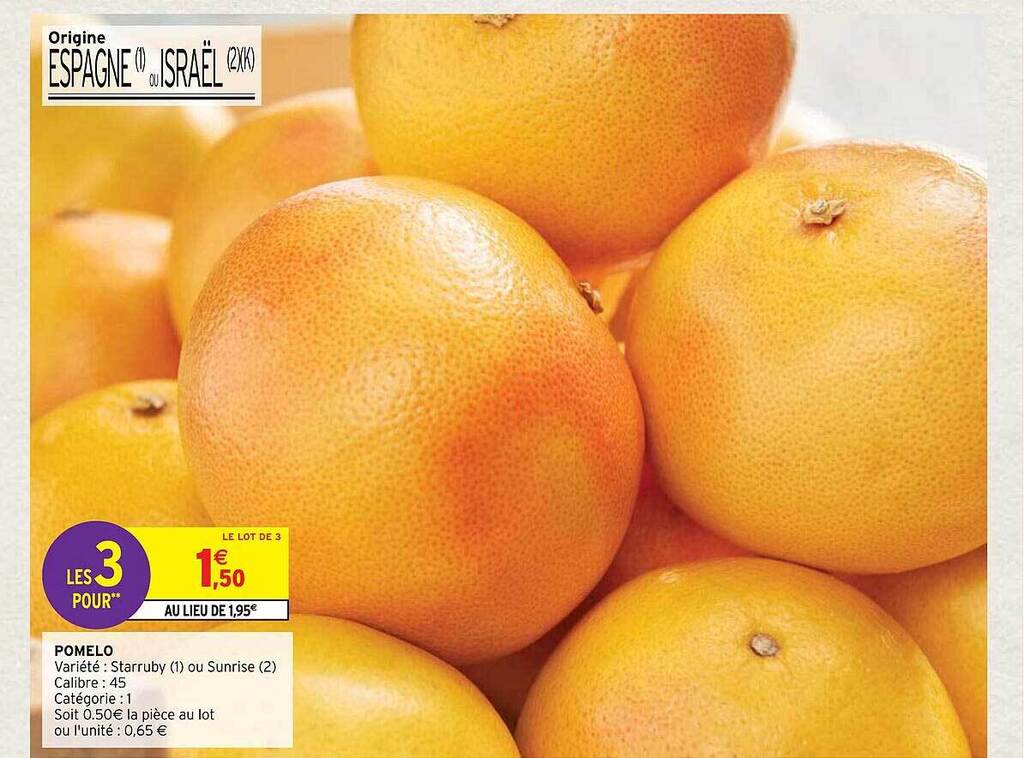 Promo Pomelo chez Intermarché