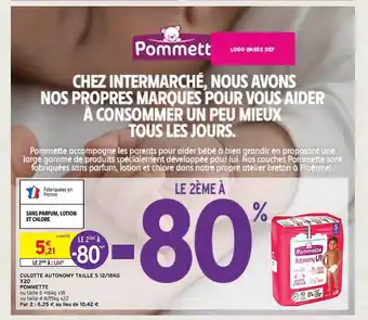 Intermarché Culotte autonomy taille 5 12-18kg x20 pommette offre