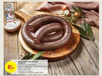 Intermarché Boudin noir aux oignons bahier offre