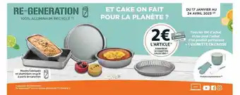 Netto Moules fabriqués en aluminium recyclé offre
