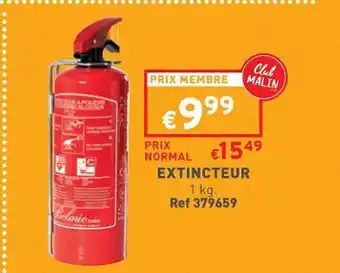 Trafic Extincteur offre