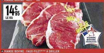 Spar Viande bovine : faux-filet *** à griller offre