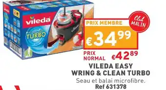 Trafic Vileda easy wring & clean turbo offre