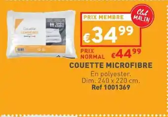 Trafic Couette microfibre offre