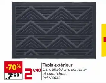 Gifi Tapis exterieur offre