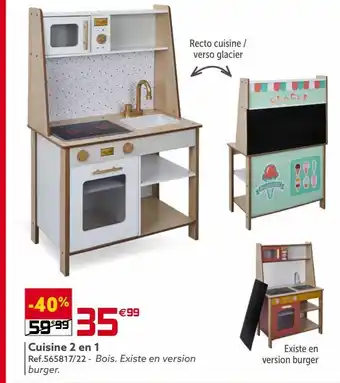 Gifi Cuisine 2 en 1 offre