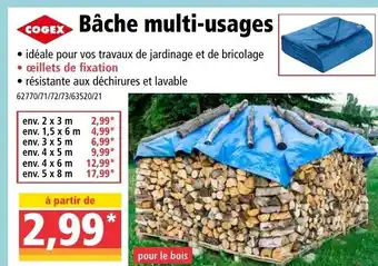 Norma Bâche Multi-Usages offre