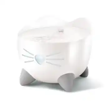 Médor et Compagnie Distributeur chat - catit fontaine à eau pixi blanche - 2l offre