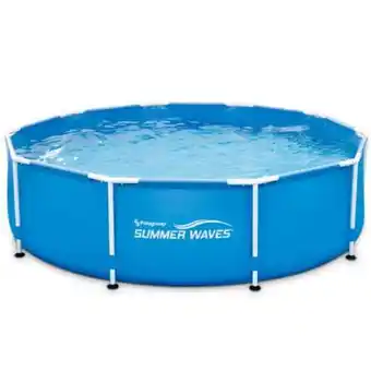 Provence Outillage Piscine tubulaire ronde (ø3,05x0,76m) summer waves avec pompe offre
