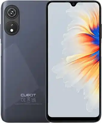 Cubot p60 smartphone android 12, 6 go+128 go/sd-256 go, caméra 20mp+8mp, écran 6,52''hd, telephone portable 5000mah avec c...