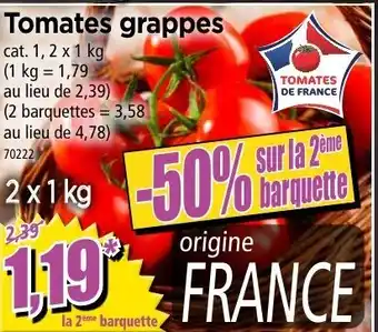 Norma Tomates grappes offre