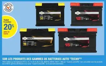 E.Leclerc Tech9 offre