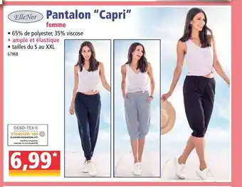 Norma Palntalon "Capri" offre