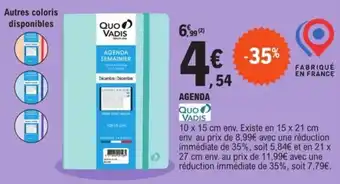 E.Leclerc Agenda offre