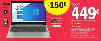 E.Leclerc Pc portable lenovo offre