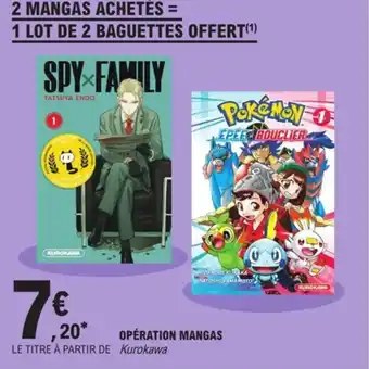 E.Leclerc Opération mangas offre