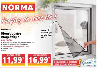 Norma Moustiquaire magnétique offre
