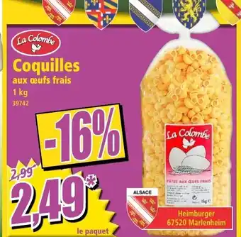 Norma Coquilles offre