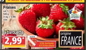 Norma Fraises offre