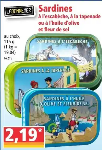 Norma Sardines offre
