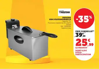 Super U Friteuse semi-professionnelle offre