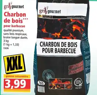 Norma Charbon de bois offre