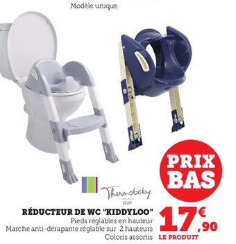 Super U Réducteur de WC Kiddyloo offre