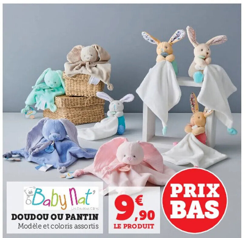 Doudou lapin super u online