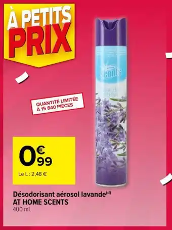 Carrefour Désodorisant Aérosol Lavande offre