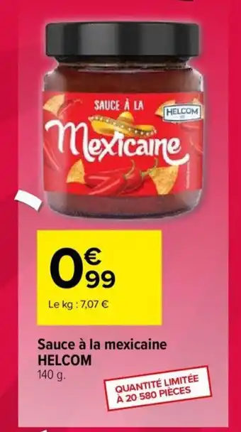 Carrefour Sauce à La Mexicaine Helcom offre