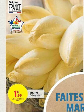 Intermarché Endive offre