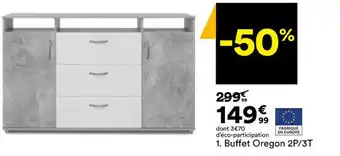 Buffet Oregon 2P/3T